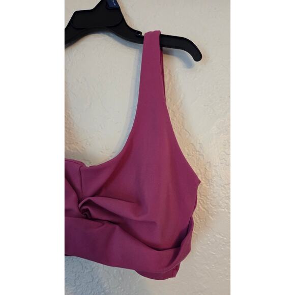 L Space Active Twist of Fate‎ Sports Bra Women's Small Fuschia Athleisure Gym - Picture 11 of 13